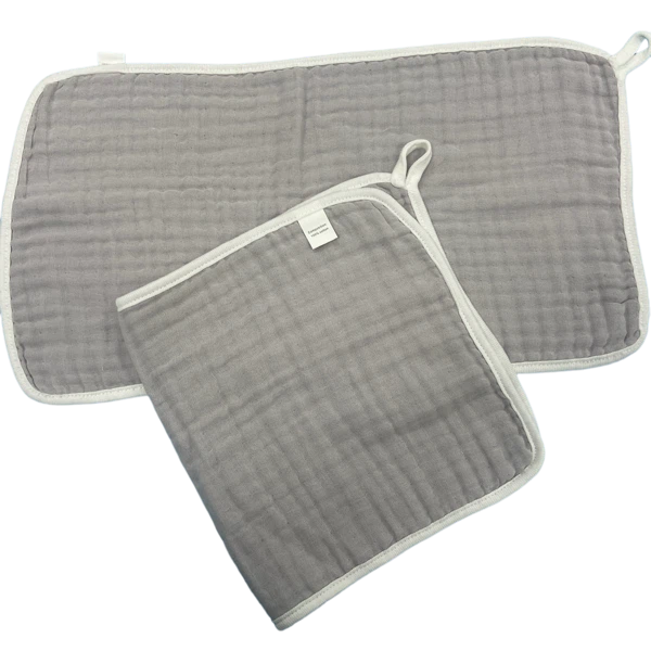 Six-Layer Solid Color Gauze Bath Towel