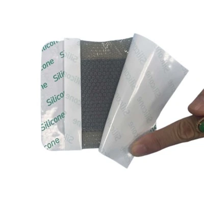 Silicone Foam Dressing With Silver